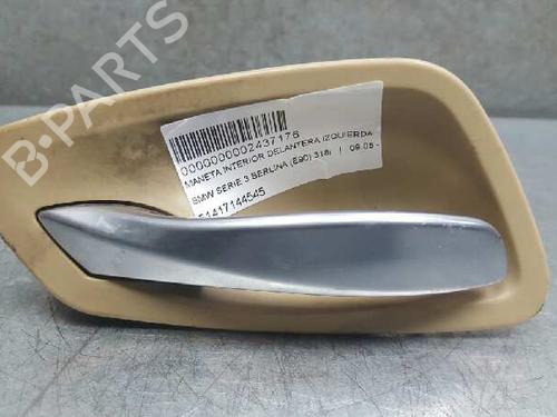 Used Front left interior door handle BMW 3 (E90) 318 i (129 hp) 12754783