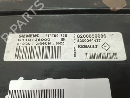 Engine control unit (ECU) RENAULT CLIO II (BB_, CB_) 1.2 (BB0A, BB0F, BB10, BB1K, BB28, BB2D, BB2H, CB0A,... | BP12789513M57 