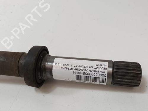 Right front driveshaft PEUGEOT 206 Hatchback (2A/C) 2.0 HDI 90 | BP17830616M39 