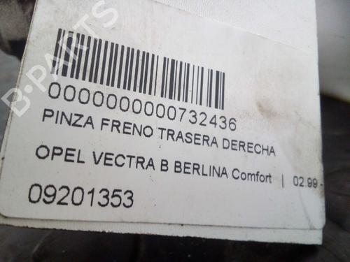 Pinza freno posteriore destra OPEL VECTRA B (J96) 1.6 i 16V (F19) (100 hp) 09201353 | 09201353 |