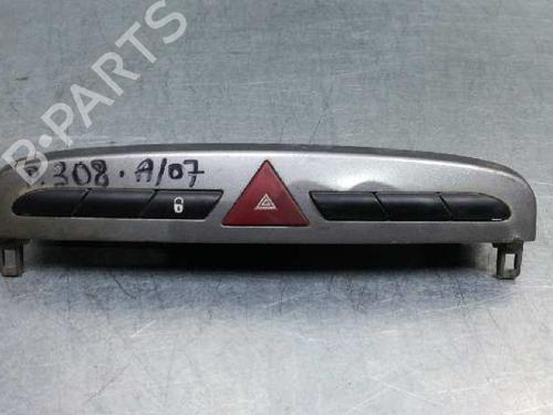 Used Warning switch PEUGEOT 308 I (4A_, 4C_) [2007-2016]  12718604