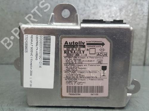 Kollisjonspute styreenhet RENAULT GRAND SCÉNIC II (JM0/1_) 2.0 (135 hp) 12729528