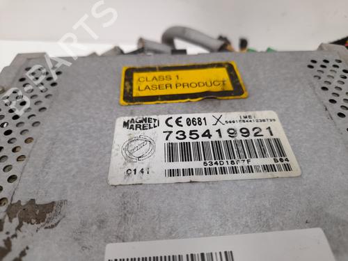 Radio FIAT CROMA (194_) 1.9 D Multijet (194AXC1B, 194AXC12) | BP12773368E6 
