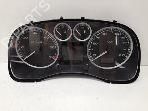 Used Instrument cluster PEUGEOT 307 (3A/C) 2.0 HDi 110 (107 hp) 12776324