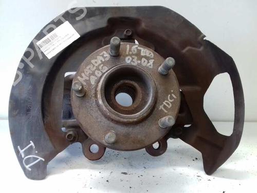 Used Left front steering knuckle MAZDA 3 Saloon (BK) 1.6 DI Turbo (BK12Y) (109 hp) 12746876