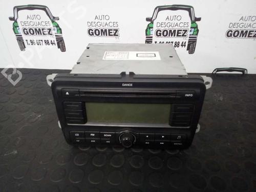 Used Radio SKODA ROOMSTER (5J7) 1.4 TDI (80 hp) 12808052