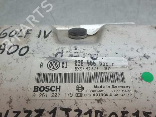 Engine control unit (ECU) VW GOLF IV (1J1) 1.4 16V | BP12741119M57 