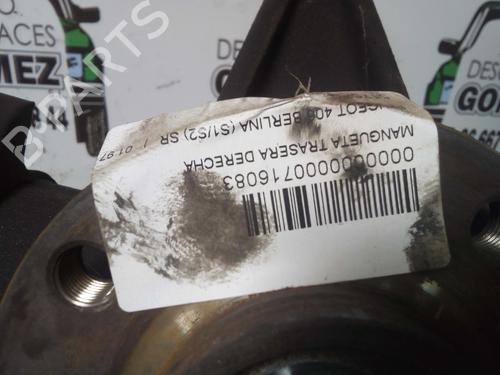 Right front steering knuckle PEUGEOT 406 (8B) 1.8 BiFuel | BP12809550M26 