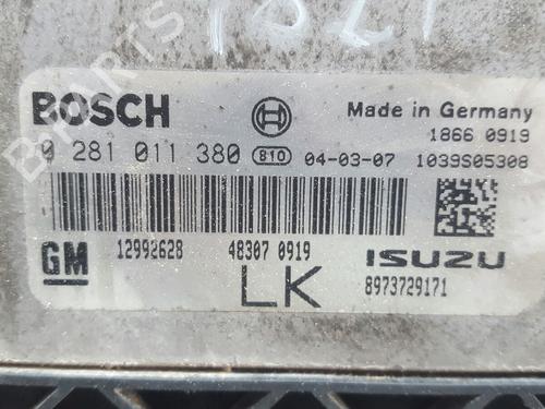 Engine control unit (ECU) OPEL ASTRA H (A04) 1.7 CDTI (L48) | BP12753399M57 