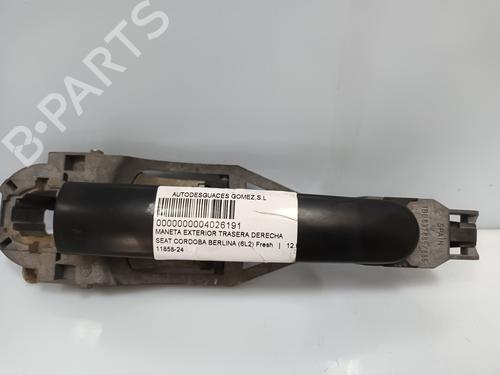 Used Rear right exterior door handle SEAT CORDOBA (6L2) 1.4 16V (75 hp) 19697405