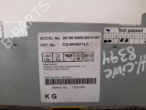 Radio HONDA CIVIC VIII Hatchback (FN, FK) 2.2 CTDi (FK3) | BP12770816E6 