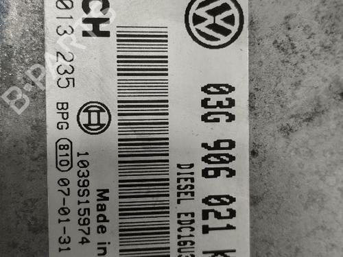 Engine control unit (ECU) VW GOLF PLUS V (5M1, 521) | BP32297670M57 - Image 2