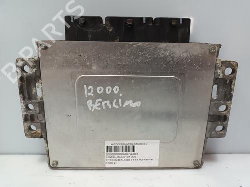 Used Engine control unit (ECU) CITROËN BERLINGO / BERLINGO FIRST MPV (MF_, GJK_, GFK_) 1.4 i bivalent (MFKFW) (75 hp) 24111052