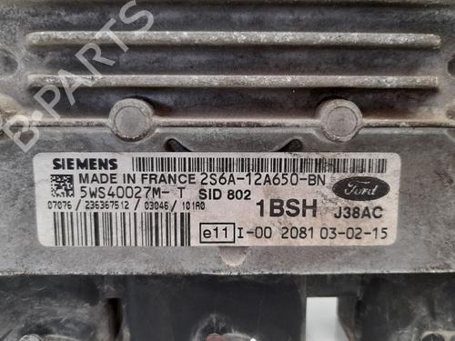 Engine control unit (ECU) FORD FIESTA V (JH_, JD_) 1.4 TDCi | BP12774741M57 