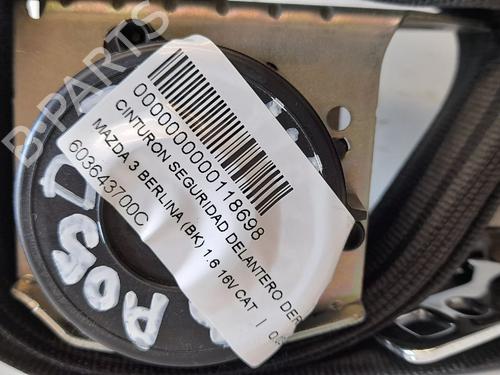 Front right seatbelt MAZDA 3 Saloon (BK)  | BP12695553I25 