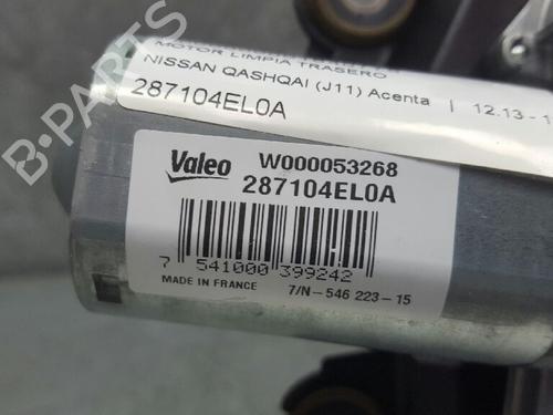 Rear wiper motor NISSAN QASHQAI II SUV (J11, J11_) 1.6 dCi | BP12715206M102 