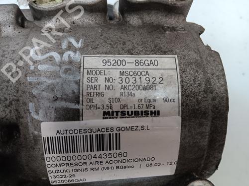 AC-Kompressor SUZUKI IGNIS II (MH) 1.3 (RM413) | BP30699132M34