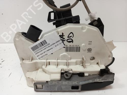 Front right lock SEAT IBIZA IV (6J5, 6P1) 1.0 (75 hp) 14572856