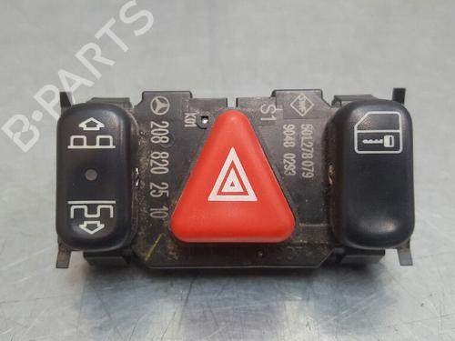 Used Warning switch MERCEDES-BENZ CLK Convertible (A208) CLK 320 (208.465) (218 hp) 12806260