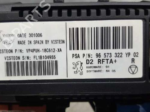 Climate control PEUGEOT 407 SW (6E_, 6D_) 2.0 HDi 135 | BP12724807I5 