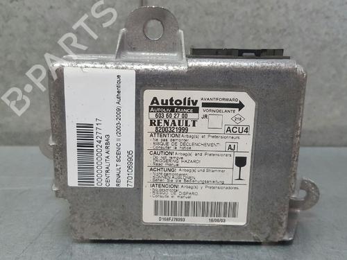 Centralita airbag RENAULT SCÉNIC II (JM0/1_) 1.5 dCi (JM0F) (82 hp) 12754450