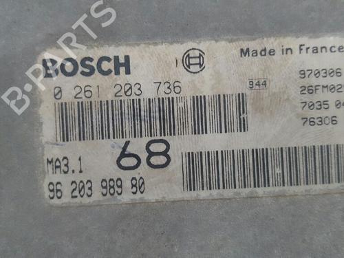 Engine control unit (ECU) CITROËN SAXO (S0, S1) 1.1 X, SX | BP12750389M57 