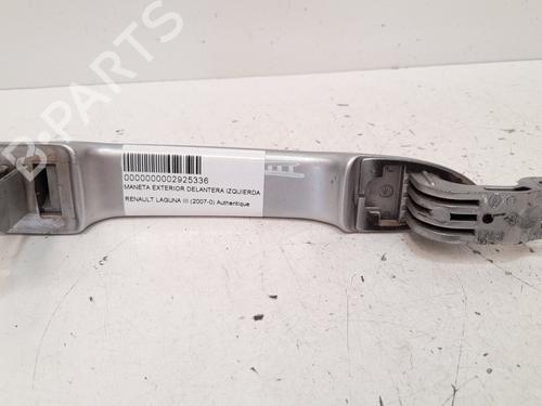 Front left exterior door handle RENAULT LAGUNA III (BT0/1) 1.5 dCi (BT00, BT0A, BT0T, BT1J) | BP12782818C128 