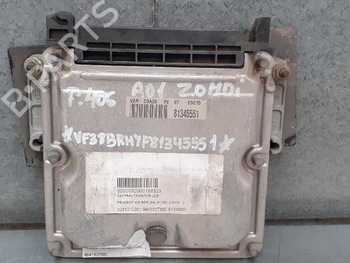 Engine control unit (ECU) PEUGEOT 406 (8B) 2.0 HDI 90 | BP12726487M57 