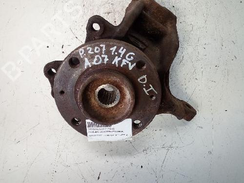 Used Left front steering knuckle PEUGEOT 207 (WA_, WC_) 1.4 16V (88 hp) 12743101