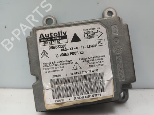 Kollisjonspute styreenhet CITROËN C5 II (RC_) 1.8 16V (RC6FZB) (116 hp) 23954812