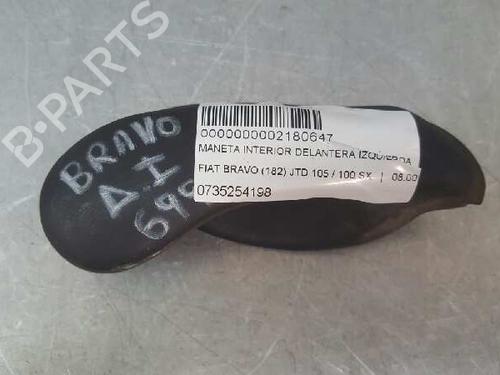 Used Front left interior door handle Front left interior door handle FIAT BRAVO I (182_) 1.9 JTD (100 hp) 12746022 12746022