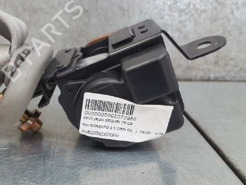 Used Rear right seatbelt KIA SORENTO I (JC) 2.5 CRDi 4WD (140 hp) 12739075