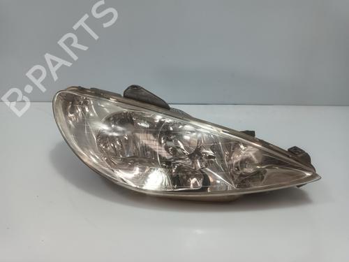 Used Right headlight PEUGEOT 206 Hatchback (2A/C) 1.4 LPG (75 hp) 31712967
