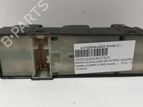 Left front window switch NISSAN ALMERA II (N16) 2.2 Di | BP16655946I27 