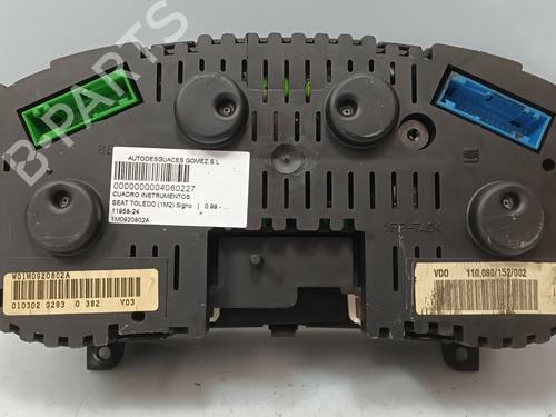 Instrument cluster SEAT TOLEDO II (1M2)  | BP20660820C47 
