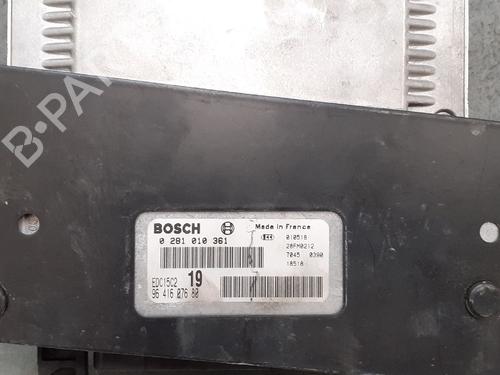 Engine control unit (ECU) PEUGEOT 406 (8B) 2.0 HDI 90 | BP12726487M57 