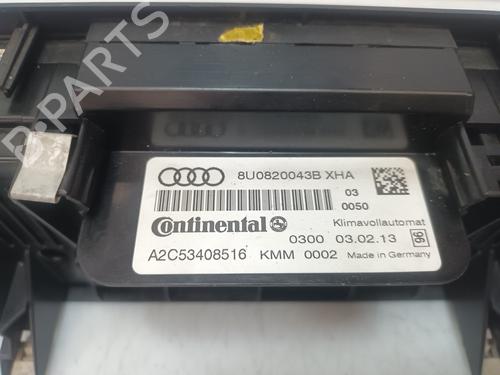 Climate control AUDI Q3 (8UB, 8UG)  | BP24396107I5 