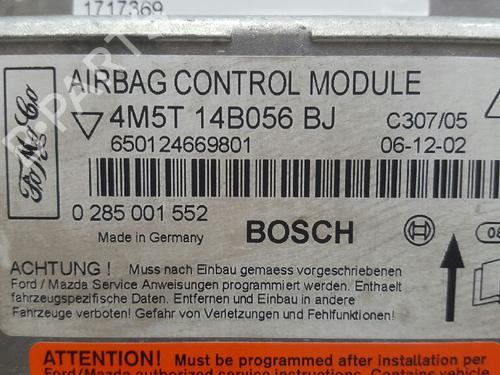 Kollisjonspute styreenhet FORD FOCUS II (DA_, HCP, DP) 1.8 TDCi | BP12730077M53 