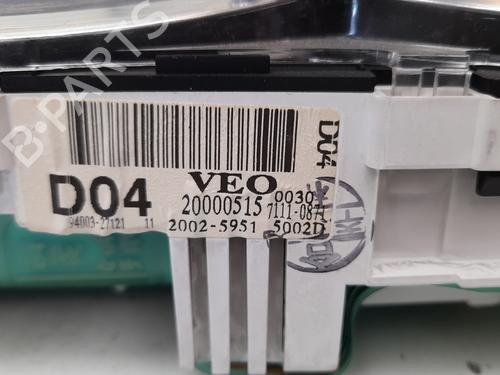Instrument cluster HYUNDAI COUPE I (RD) 1.6 16V | BP12778232C47 