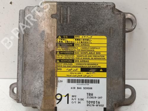 Used ECU airbags TOYOTA COROLLA Verso (ZER_, ZZE12_, R1_) 1.8 (ZNR11_, ZNR11R) (129 hp) 17215937