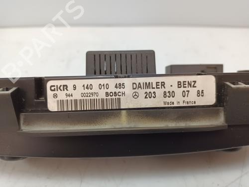 Climate control MERCEDES-BENZ C-CLASS (W203) C 200 CDI (203.004) | BP24109304I5 