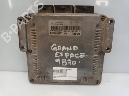 Used Engine control unit (ECU) RENAULT ESPACE III (JE0_) 2.2 dCi (JE0K) (130 hp) 18962958