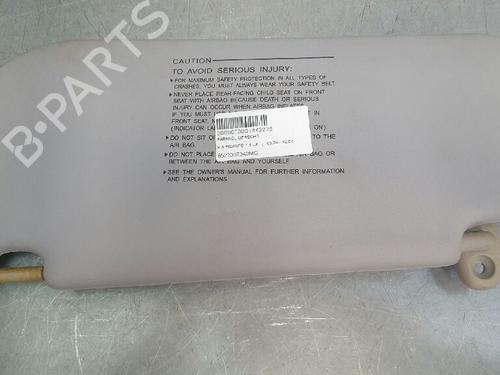 Used Right sun visor KIA PICANTO I (SA) 1.1 (65 hp) 12725224