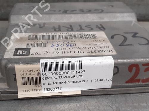 Motorstyringsenhet OPEL ASTRA G Hatchback (T98) 1.6 (F08, F48) (75 hp) 12690133