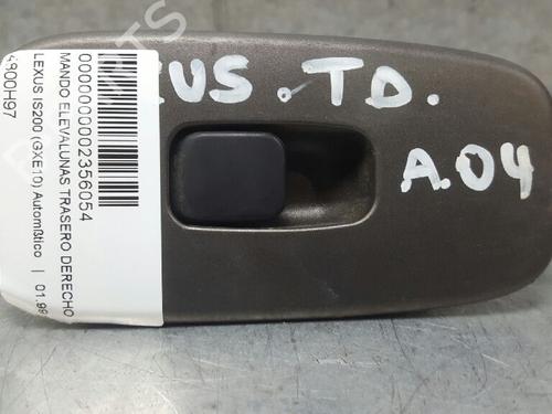 Used Right rear window switch Right rear window switch 12752285 12752285
