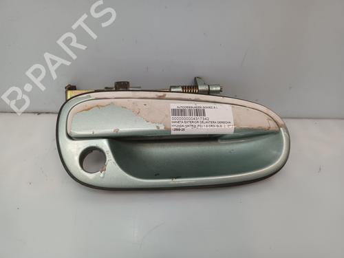 Used Front right exterior door handle HYUNDAI MATRIX (FC) 1.5 CRDi (82 hp) 27934157