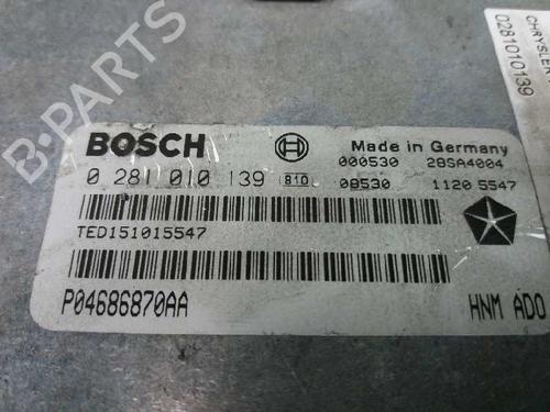 Engine control unit (ECU) CHRYSLER VOYAGER / GRAND VOYAGER III (GS_, NS_) 2.5 TD | BP12798563M57 