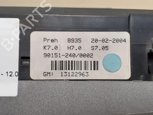 Commande Chauffage OPEL ASTRA H (A04) 1.7 CDTI (L48) | BP12729169I5 