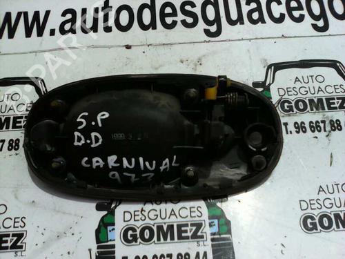 Front right exterior door handle KIA CARNIVAL I (UP, FL) 2.9 TDi | BP12798921C129 