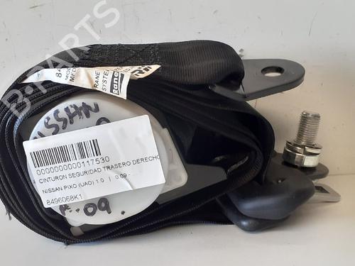 Used Rear right seatbelt NISSAN PIXO (UA0) 1.0 (68 hp) 12694598